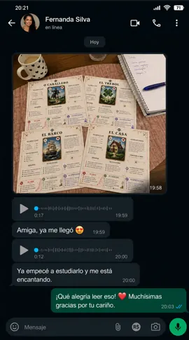 Testimonio de Camila Ribeiro